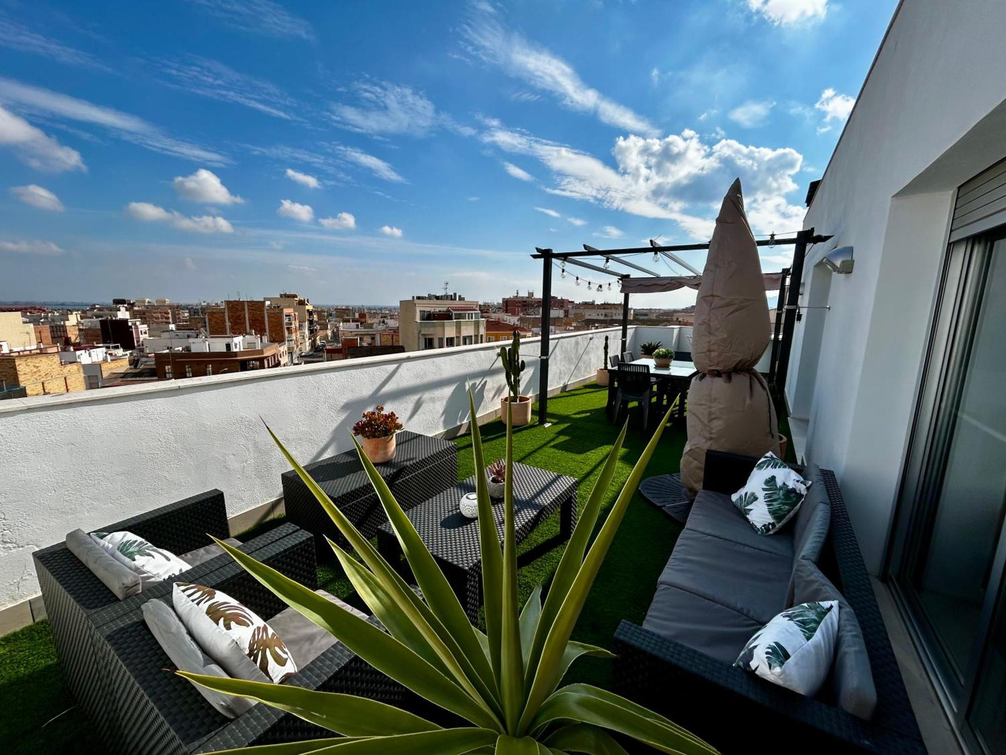 Апартаменты Lo Balconet Del Delta. Atic-Duplex Vacacional. Ампоста Экстерьер фото