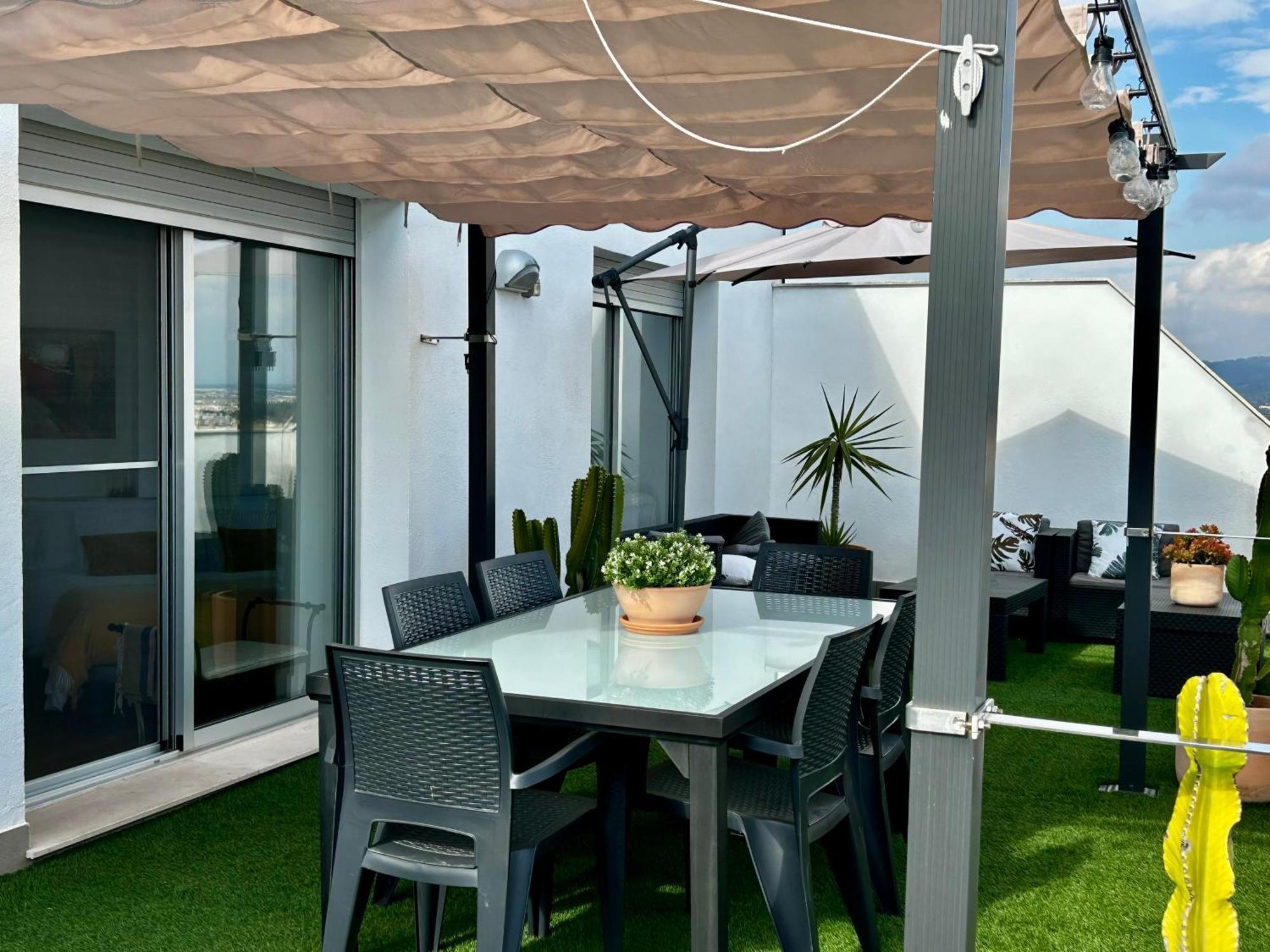Апартаменты Lo Balconet Del Delta. Atic-Duplex Vacacional. Ампоста Экстерьер фото
