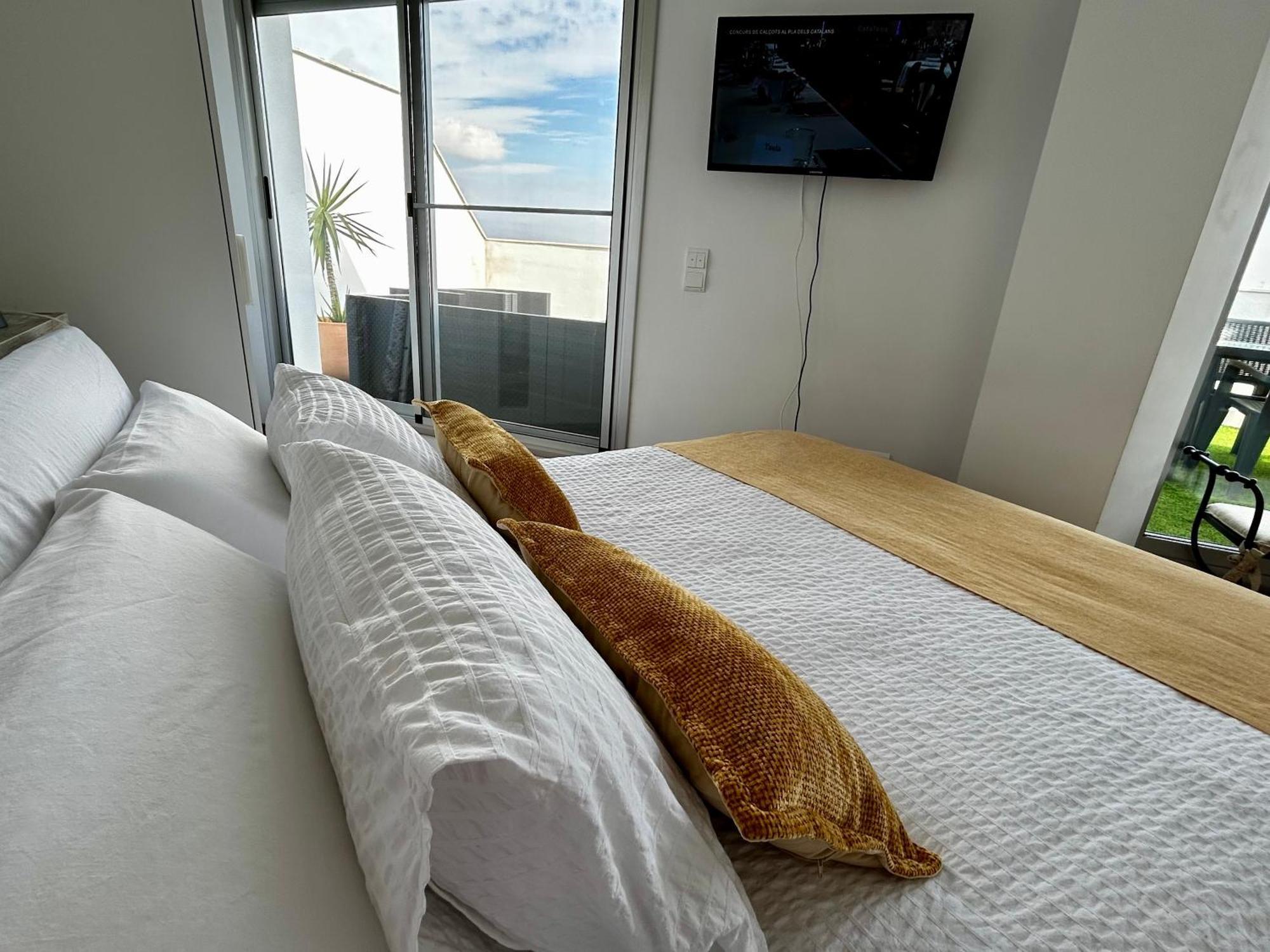 Апартаменты Lo Balconet Del Delta. Atic-Duplex Vacacional. Ампоста Экстерьер фото