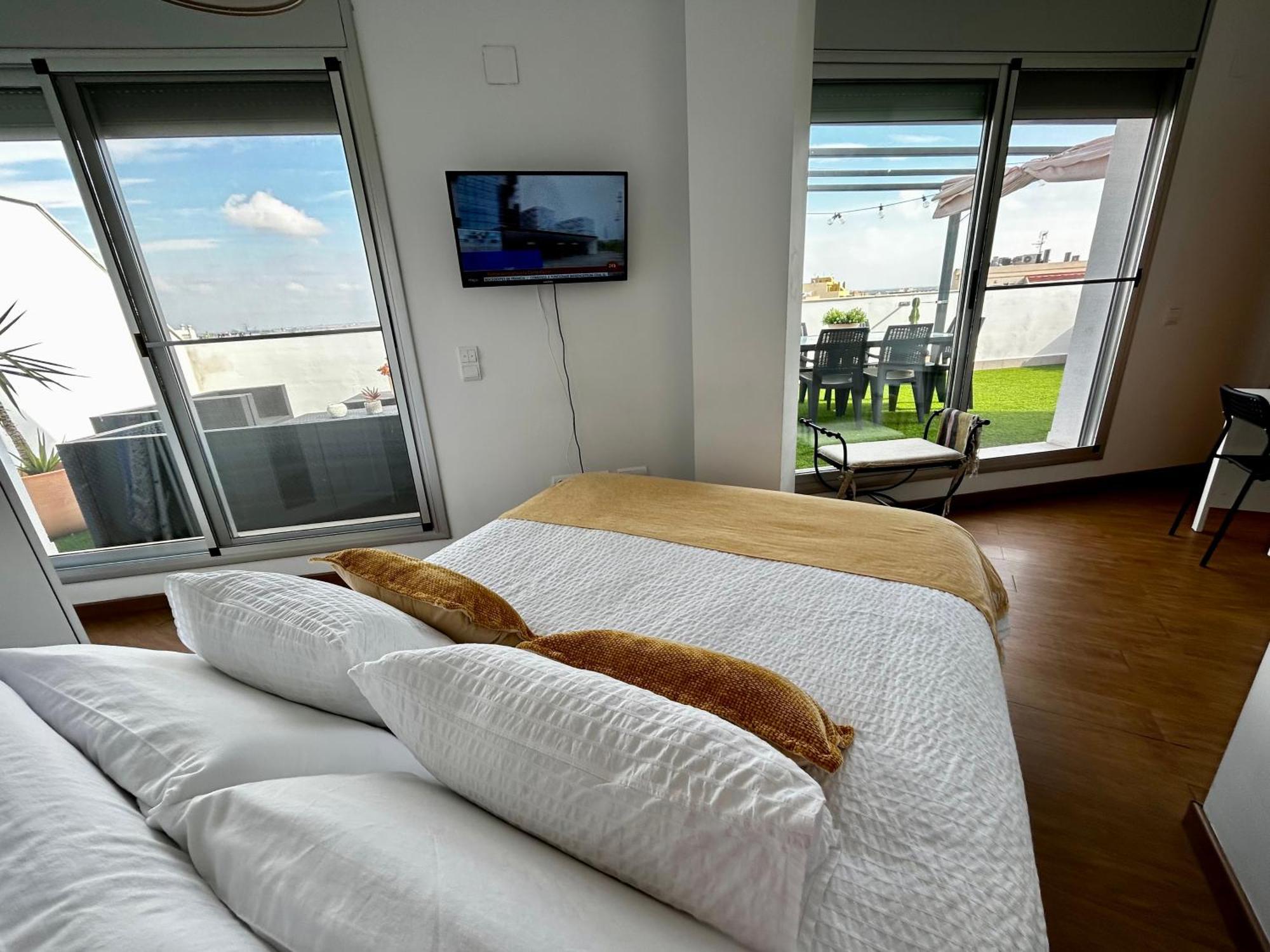 Апартаменты Lo Balconet Del Delta. Atic-Duplex Vacacional. Ампоста Экстерьер фото